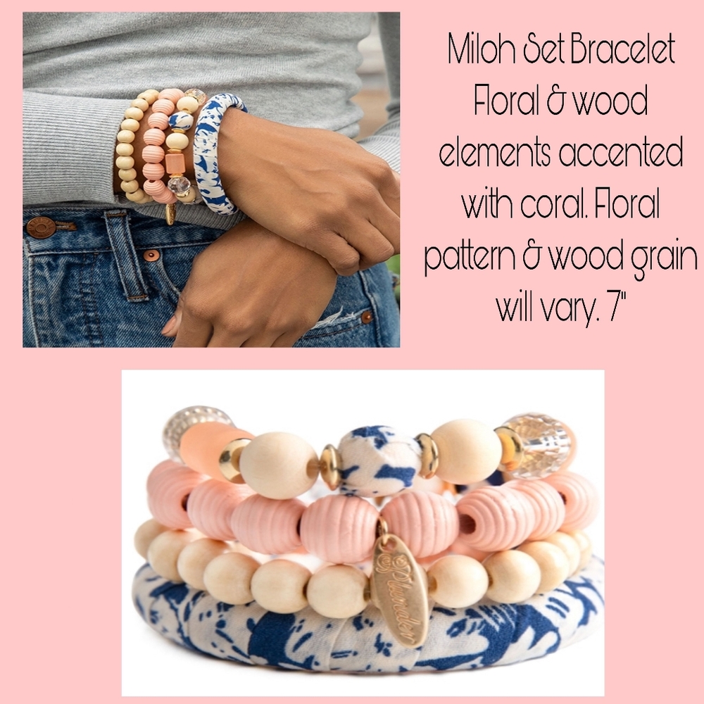 NEW plunder miloh bracelets